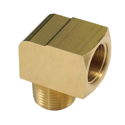 116-N4 FLOFLEX BRASS PIPE FITTING<BR>STREET ELBOW MALE X FEMALE ELBOW 1/2" MALE X 1/2" FEMALE NPT